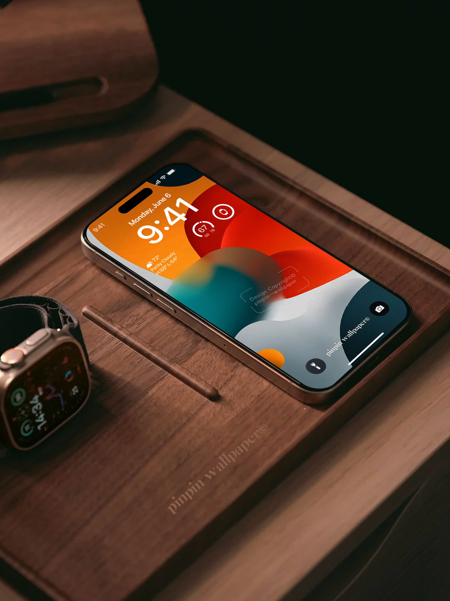 4K HD Phone Wallpaper Background -  NO.5779 Minimalist Gradient Style  wallpapers for iPhone and Android