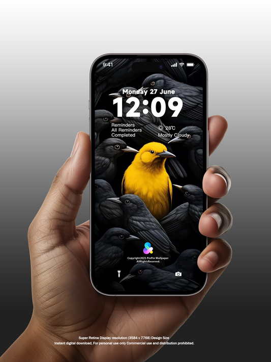 4K HD 壁紙の背景 - iPhone および Android 向け Black Universe Series20