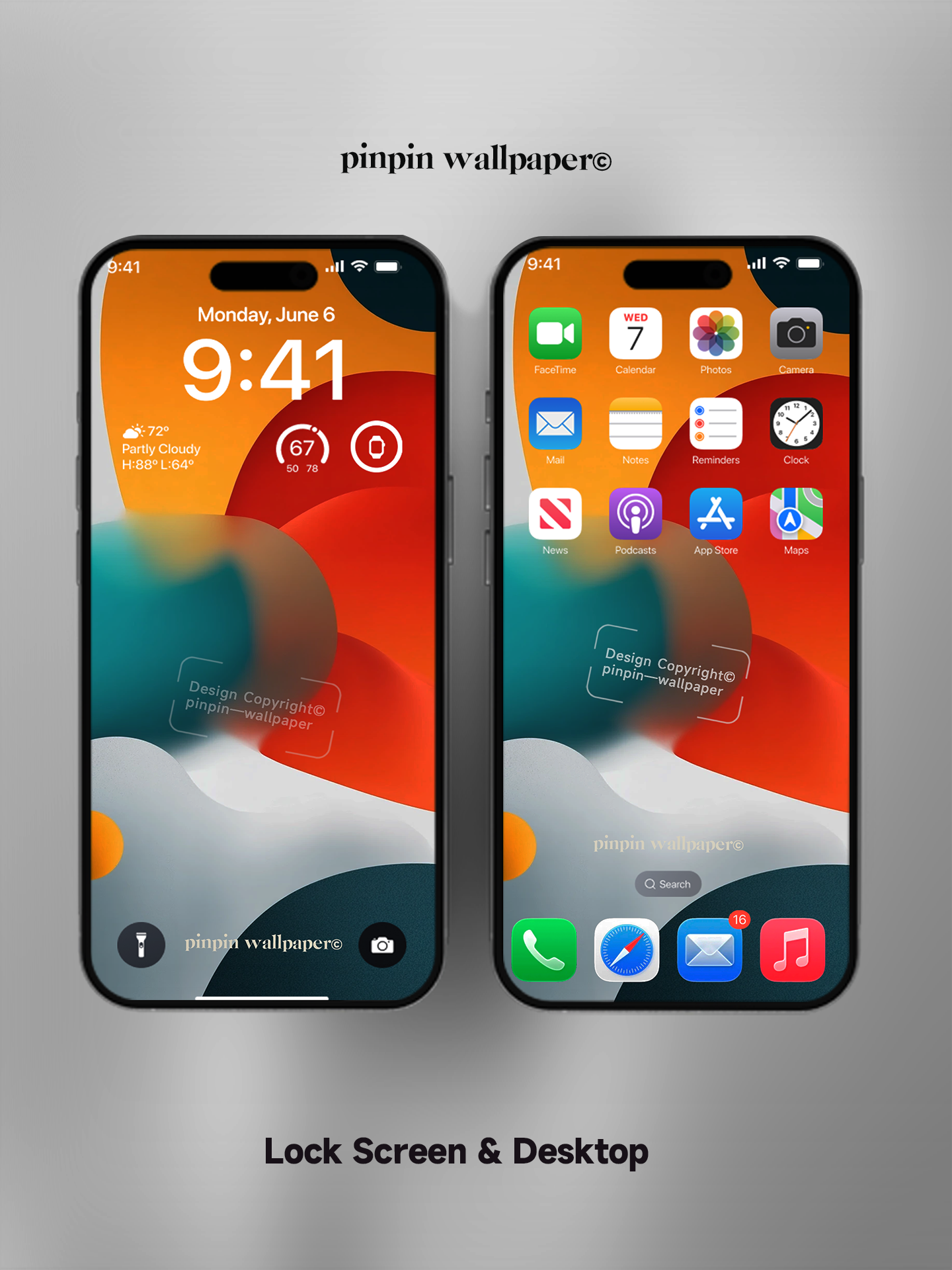 4K HD Phone Wallpaper Background -  NO.5779 Minimalist Gradient Style  wallpapers for iPhone and Android
