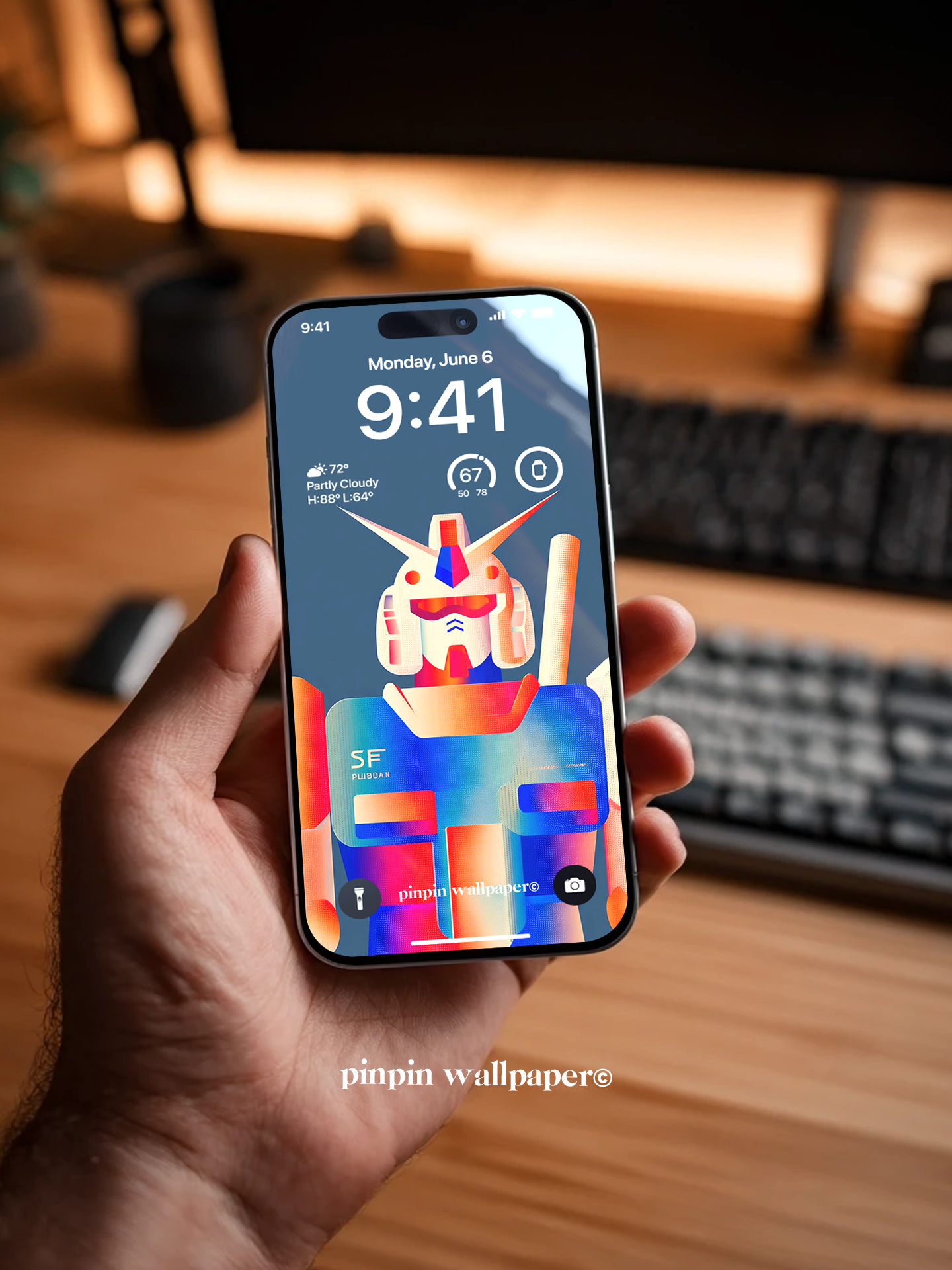 4K HD 壁紙の背景 - iPhone および Android 向け Black Universe Series20
