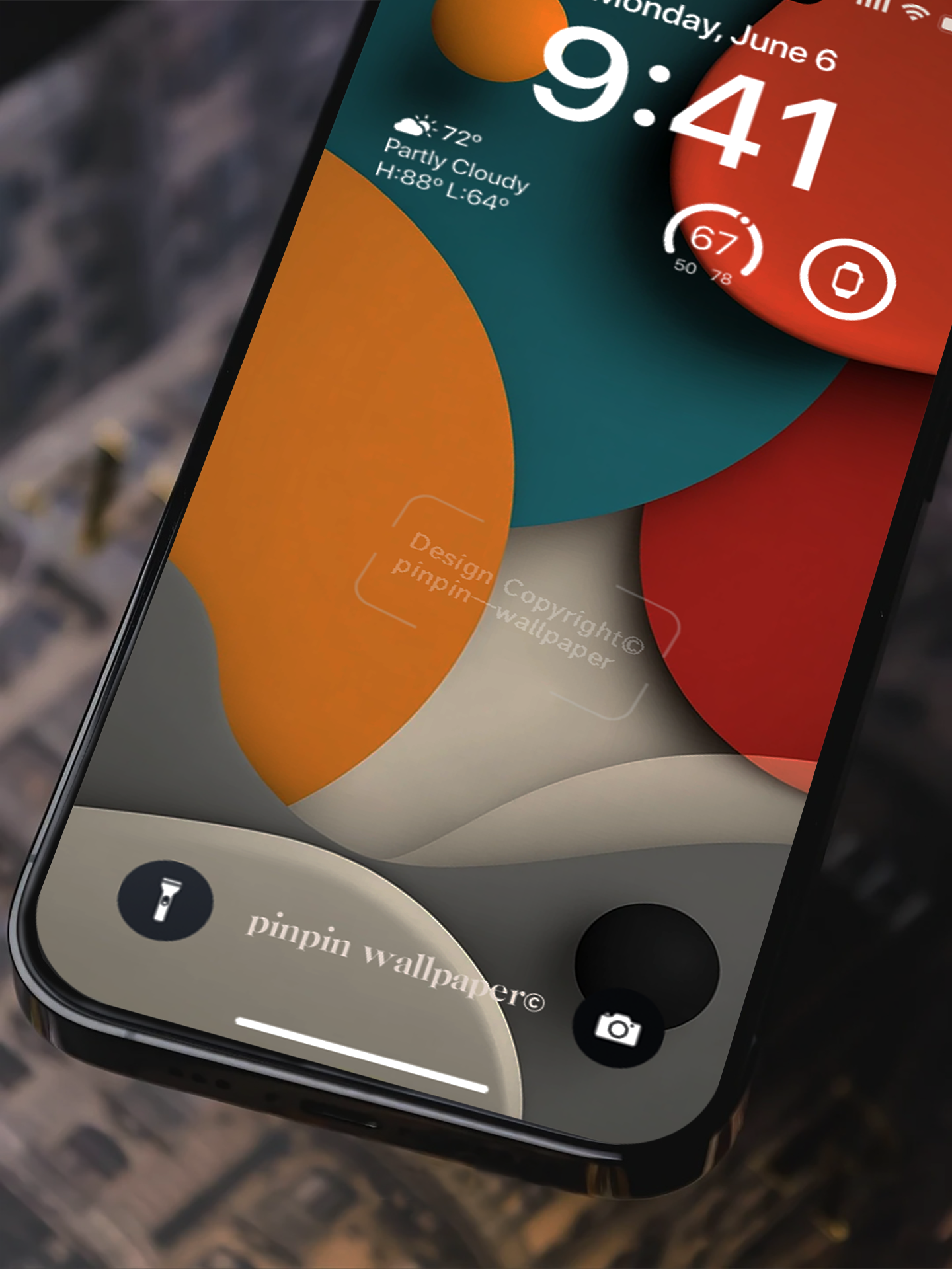 4K HD Phone Wallpaper Background -  NO.5780 Minimalist Gradient Style  wallpapers for iPhone and Android