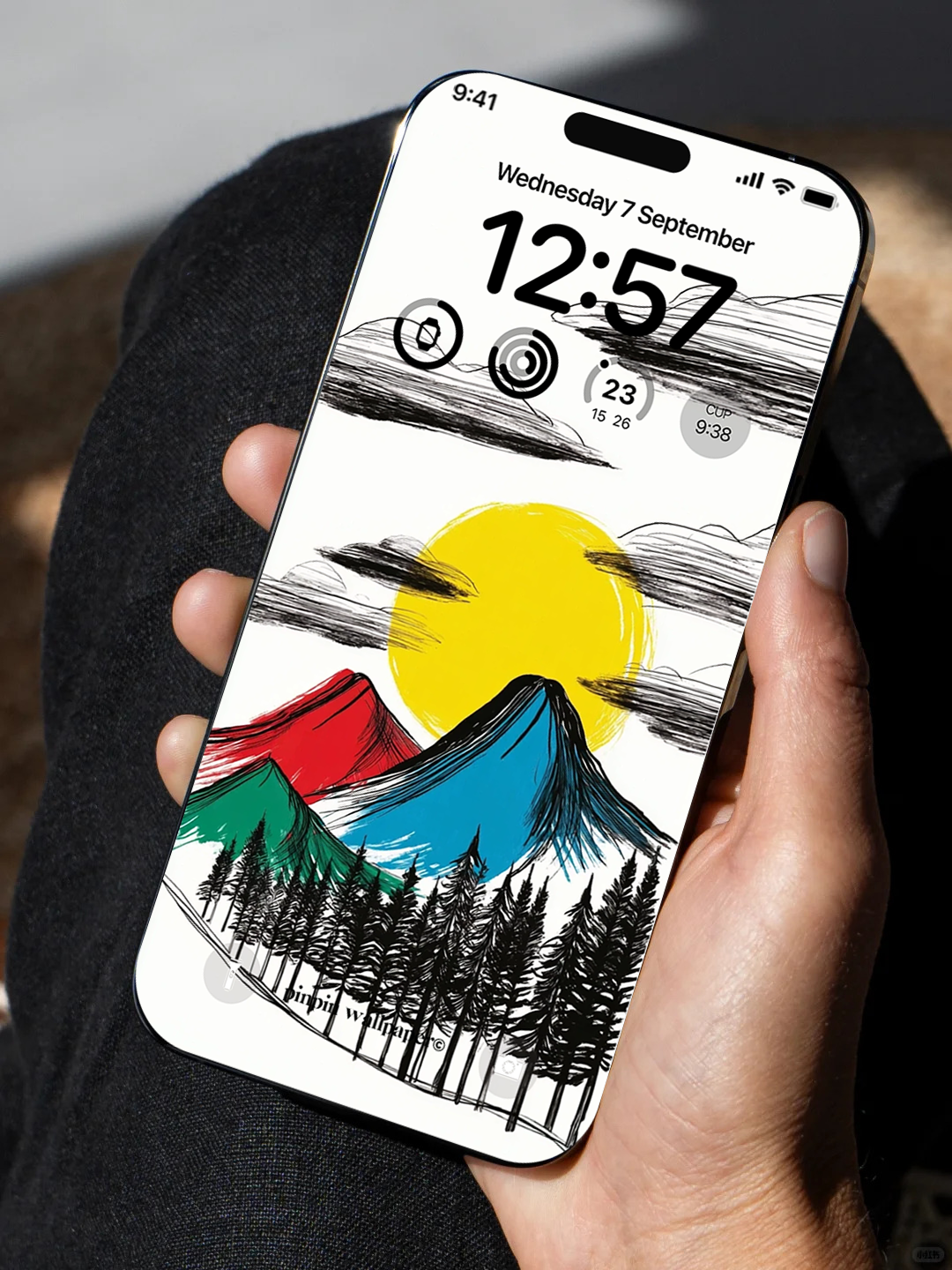4K HD Phone Wallpaper Background - NO.6114 Minimalist Gradient Style  wallpapers for iPhone and Android