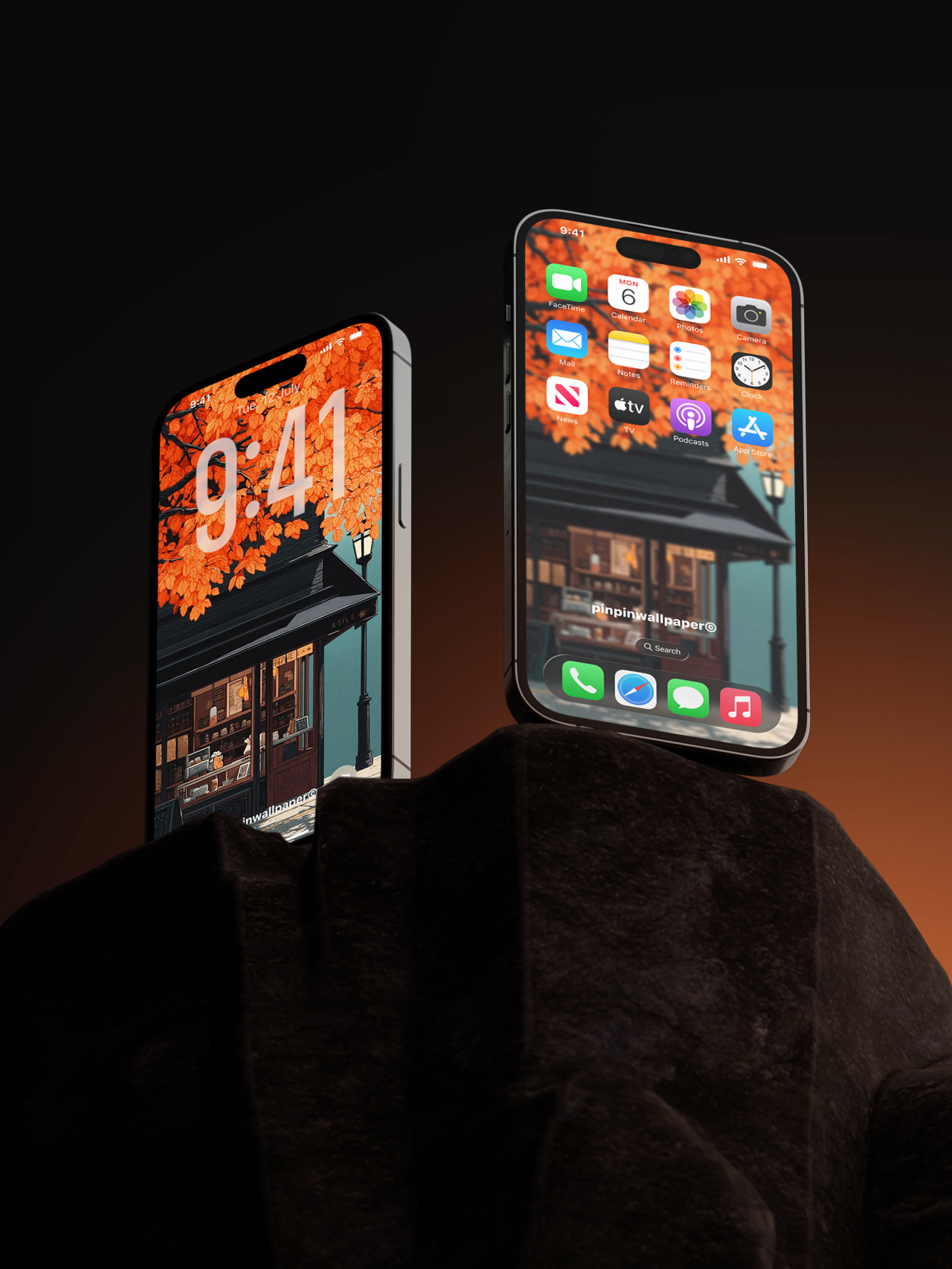 4K HD Phone Wallpaper Background -  NO.5930 Minimalist Gradient Style  wallpapers for iPhone and Android