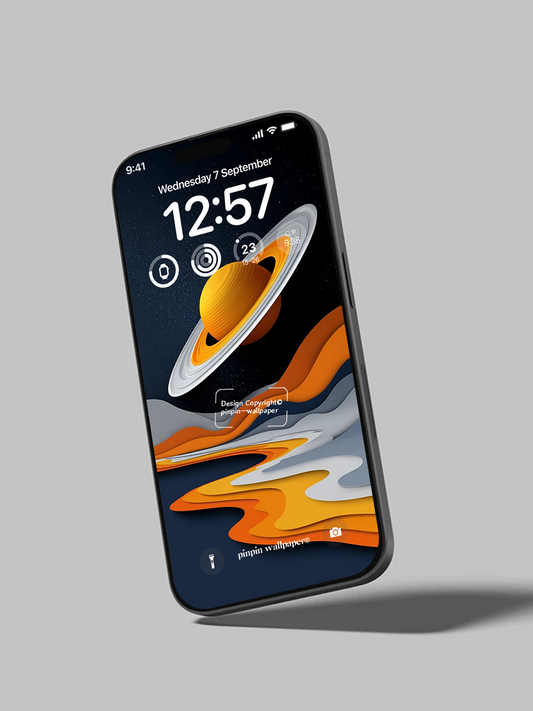 4K HD 壁紙の背景 - iPhone および Android 向け Black Universe Series20