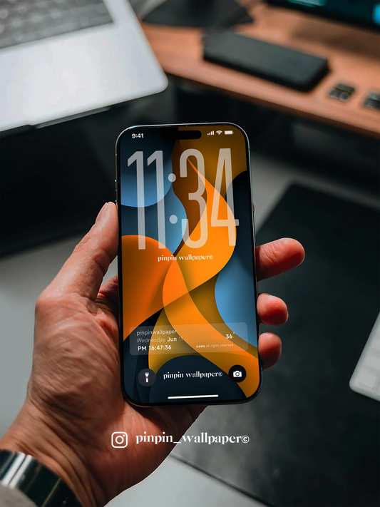 4K HD Phone Wallpaper Background -  NO.5785 Minimalist Gradient Style  wallpapers for iPhone and Android
