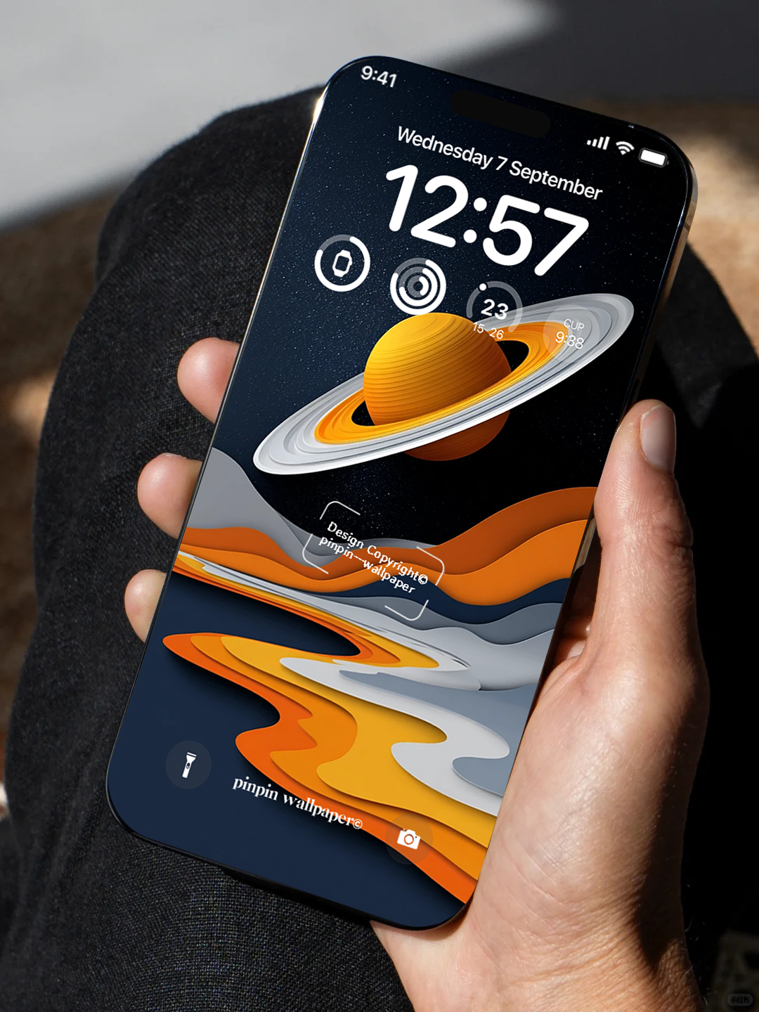 4K HD 壁紙の背景 - iPhone および Android 向け Black Universe Series20