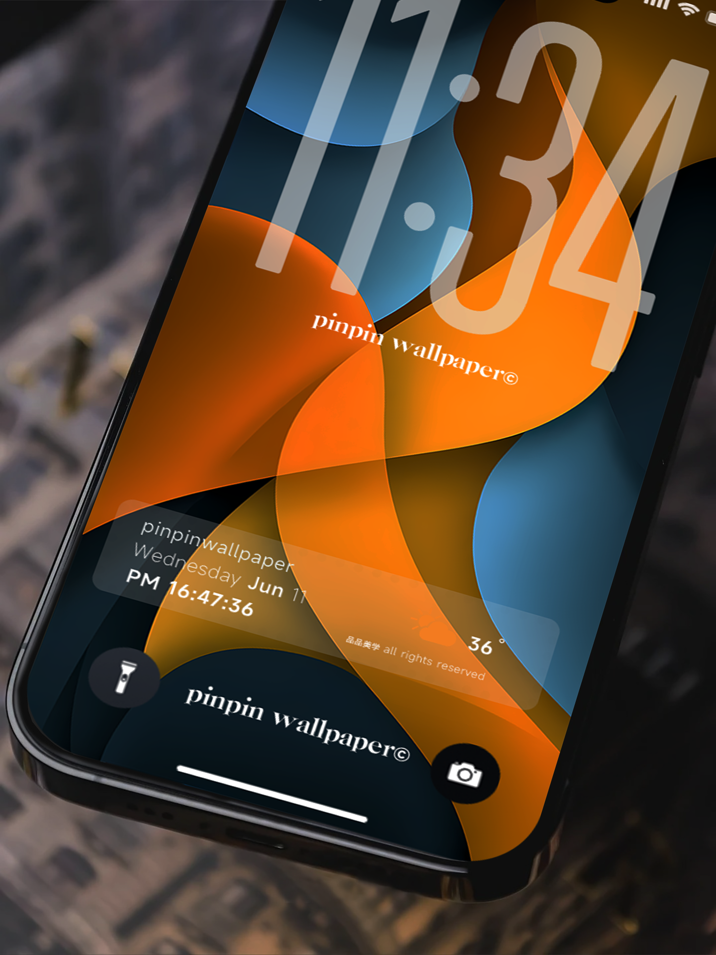 4K HD Phone Wallpaper Background -  NO.5785 Minimalist Gradient Style  wallpapers for iPhone and Android