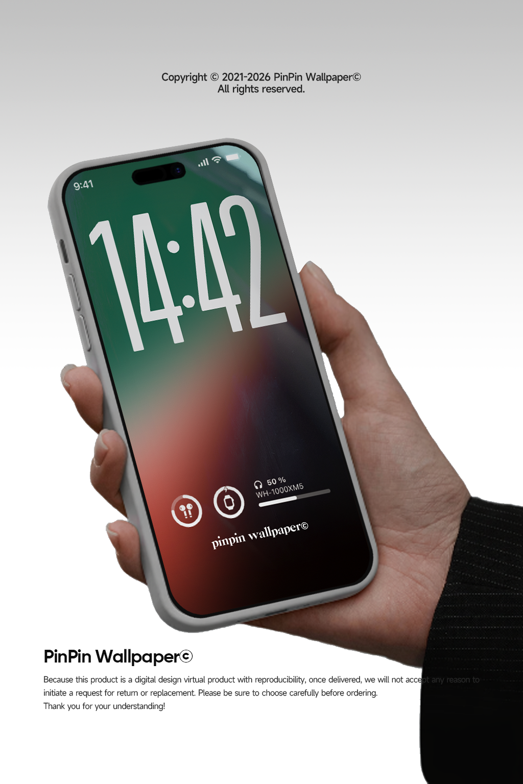 4K HD Phone Wallpaper Background - NO.6027 Minimalist Gradient Style wallpapers for iPhone and Android