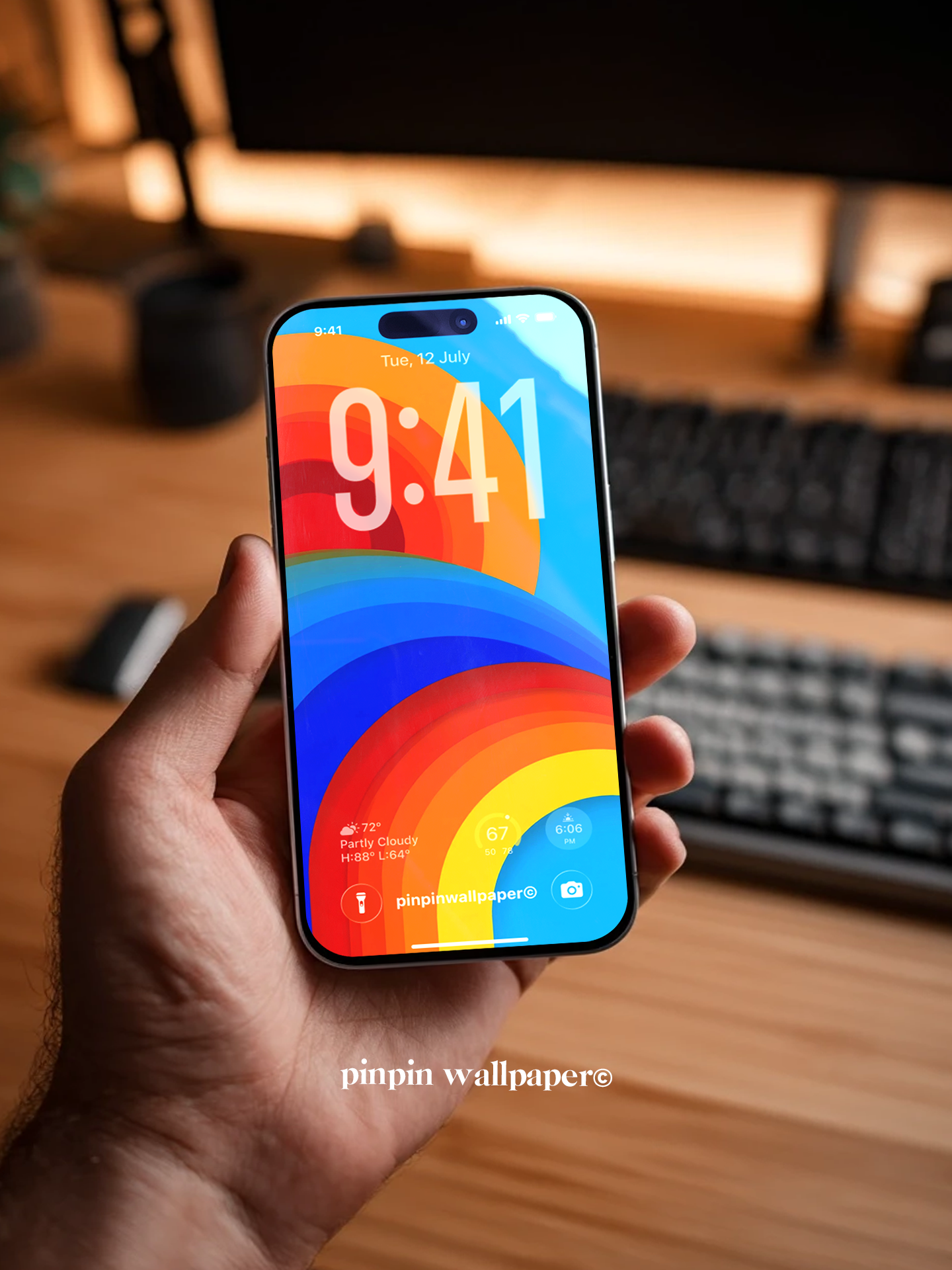 4K HD Phone Wallpaper Background -  NO.5933 Minimalist Gradient Style  wallpapers for iPhone and Android