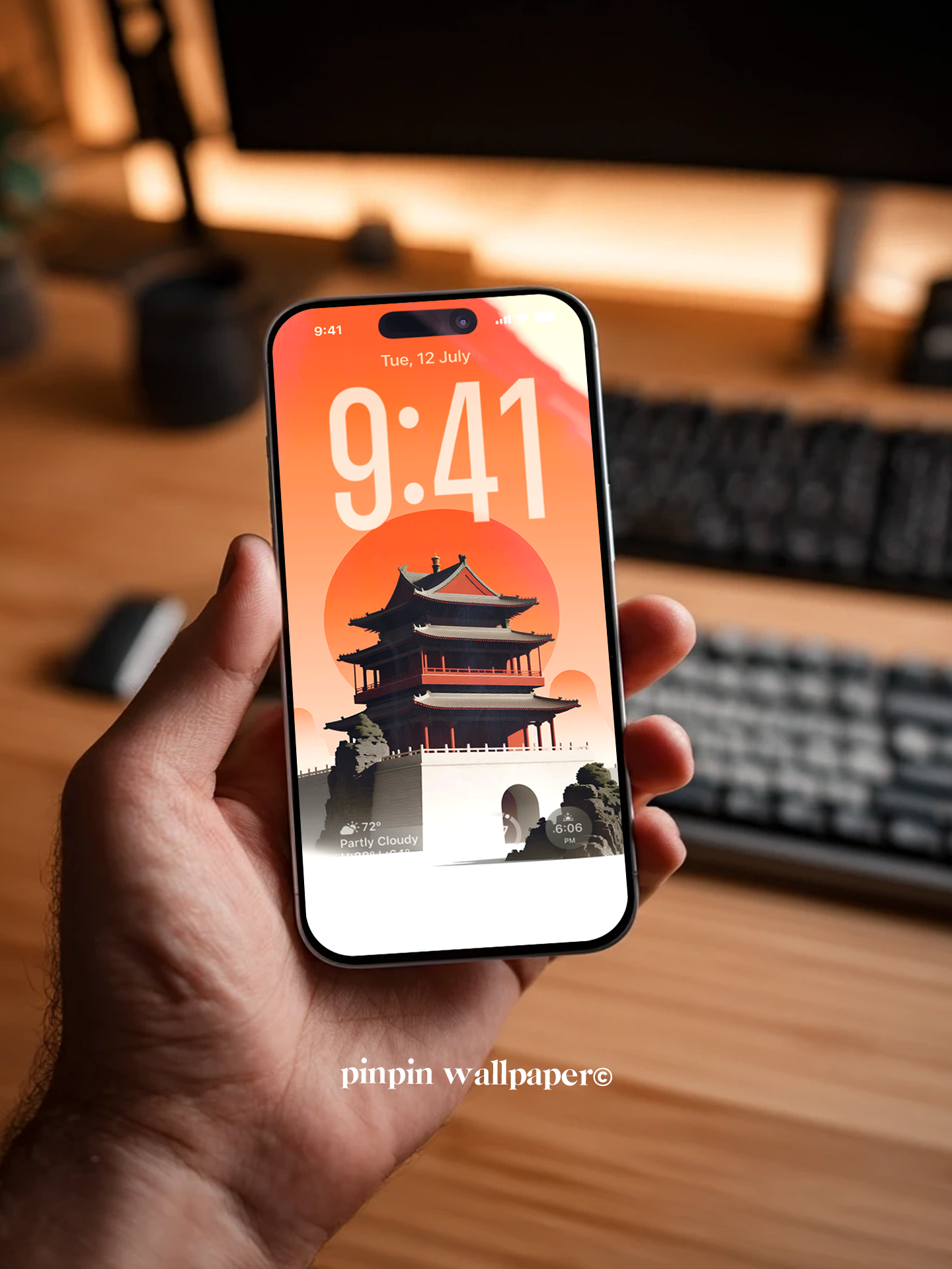 4K HD Phone Wallpaper Background -  NO.5934 Minimalist Gradient Style  wallpapers for iPhone and Android