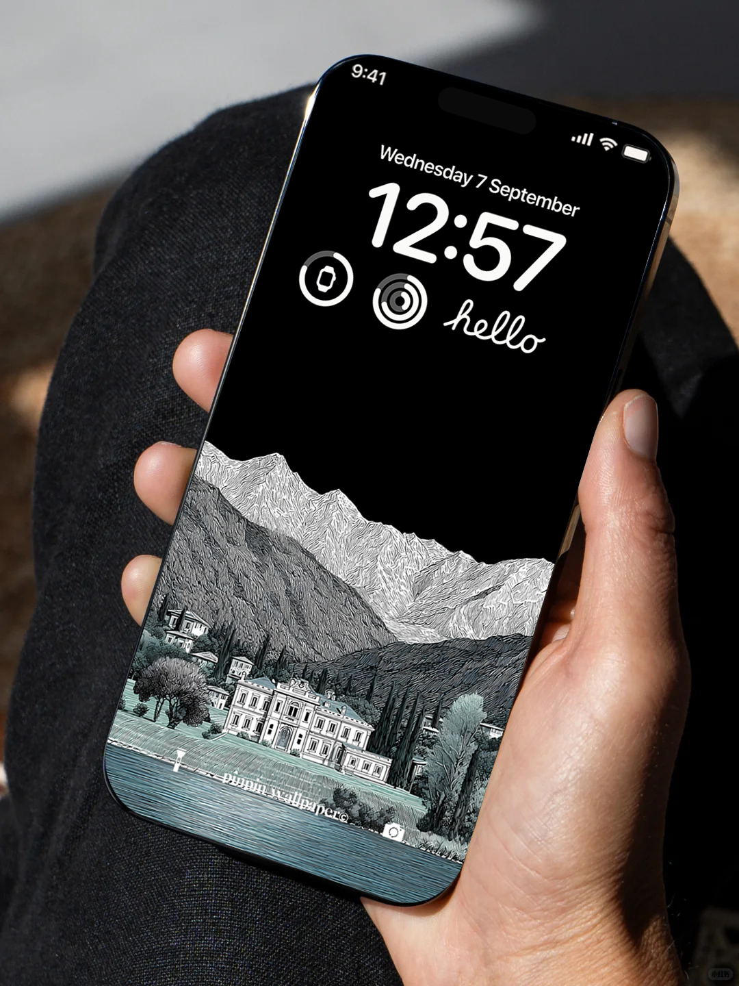 4K HD 壁紙の背景 - iPhone および Android 向け Black Universe Series20