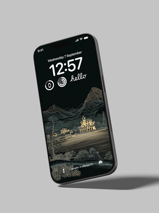 4K HD 壁紙の背景 - iPhone および Android 向け Black Universe Series20