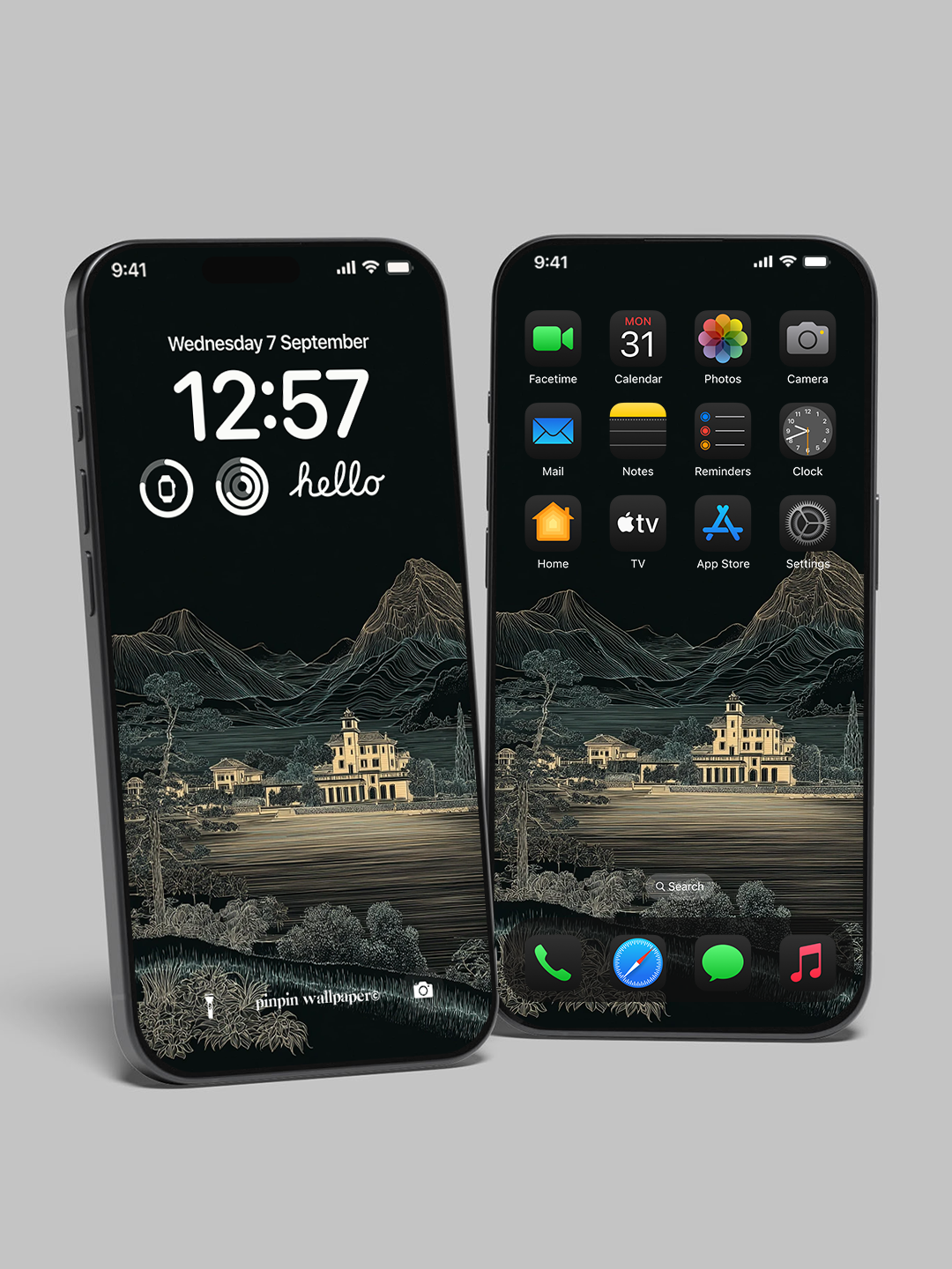 4K HD Phone Wallpaper Background - NO.6096 Minimalist Gradient Style  wallpapers for iPhone and Android