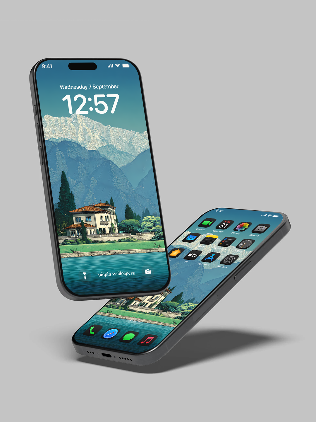 4K HD 壁紙の背景 - iPhone および Android 向け Black Universe Series20