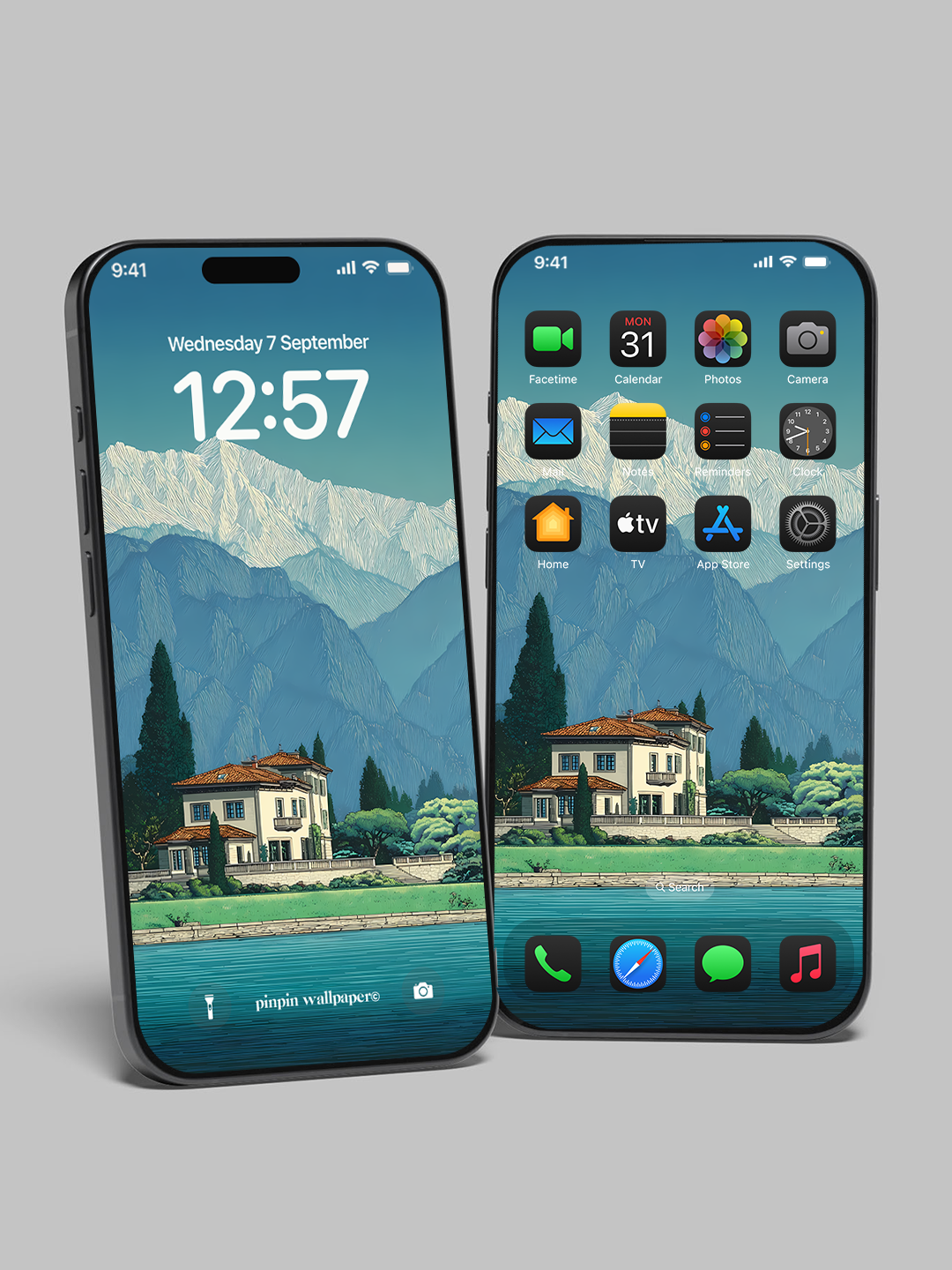 4K HD 壁紙の背景 - iPhone および Android 向け Black Universe Series20