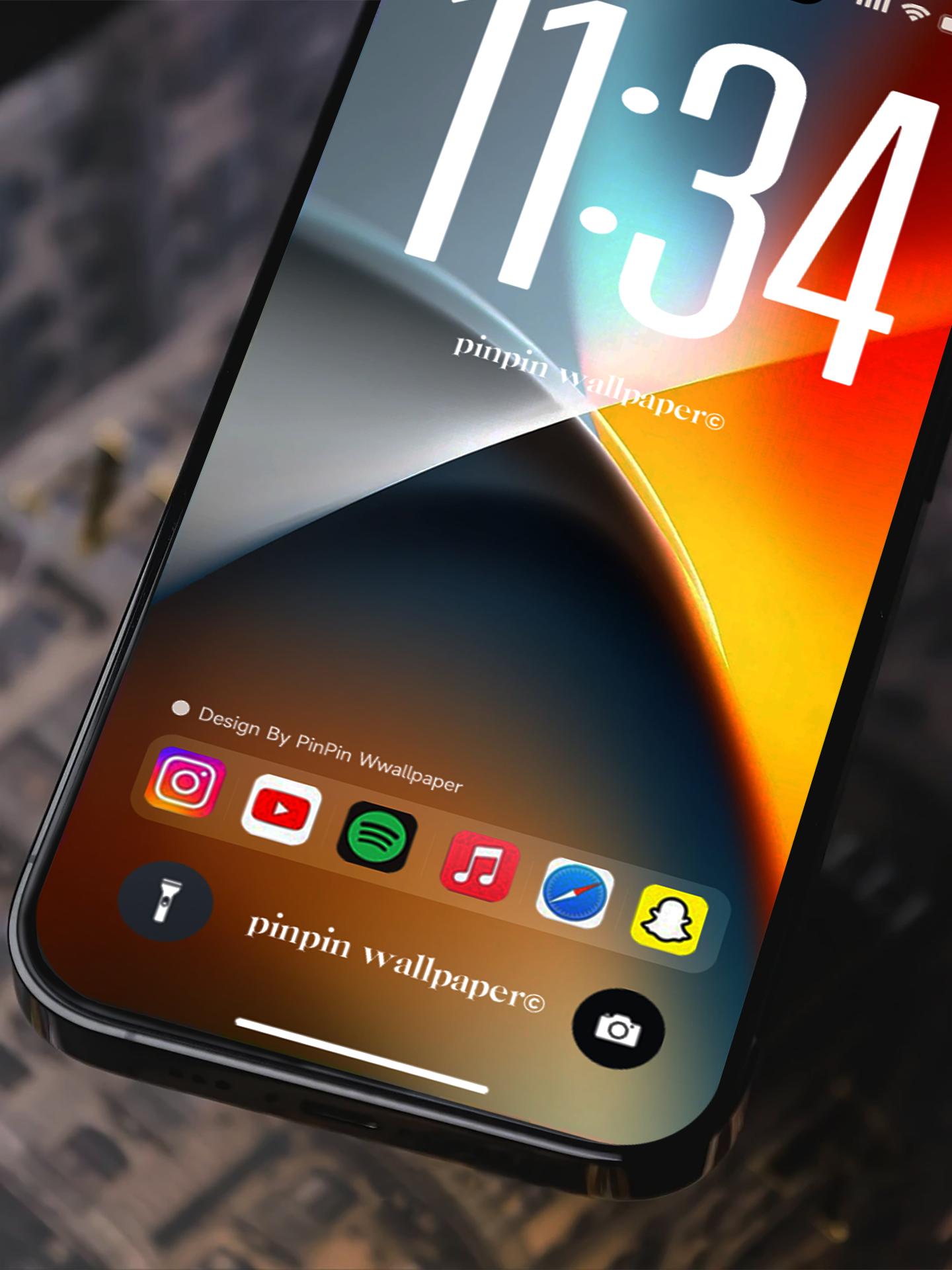 4K HD Phone Wallpaper Background -  NO.5791 Minimalist Gradient Style  wallpapers for iPhone and Android