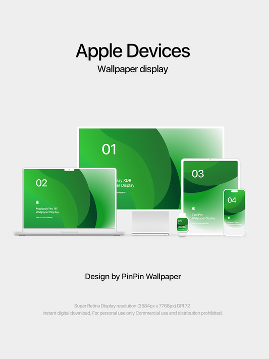 4K HD Apple Devices wallpaper BACKGROURD design 5 PACK