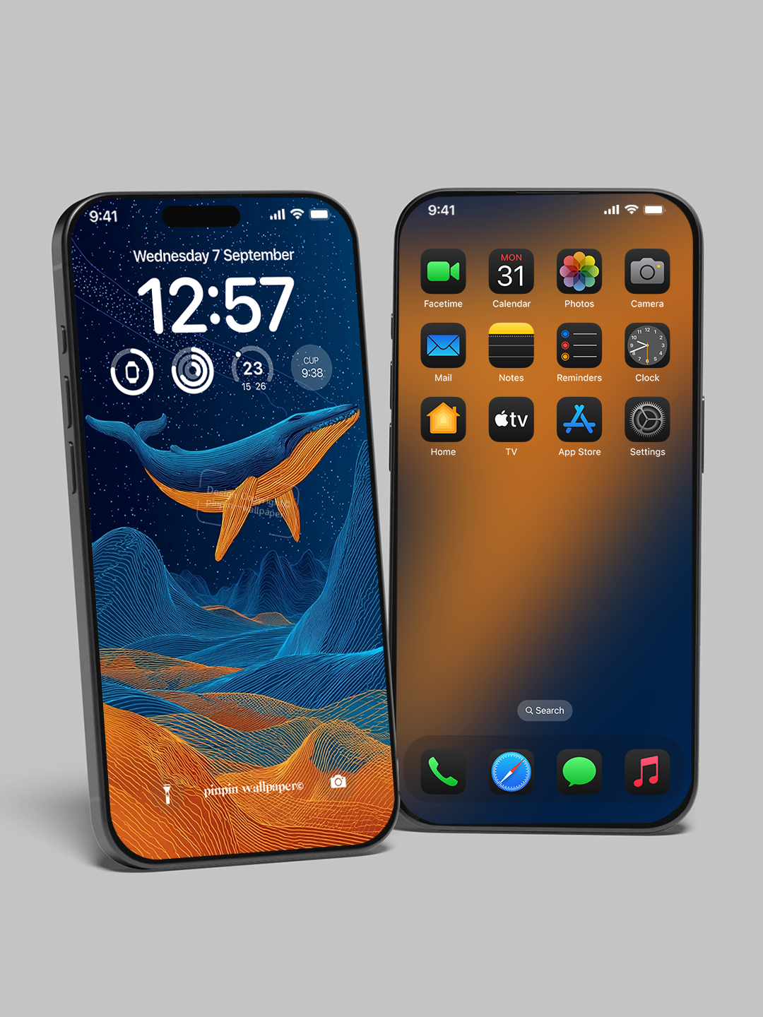 4K HD Phone Wallpaper Background - NO.6093 Minimalist Gradient Style  wallpapers for iPhone and Android