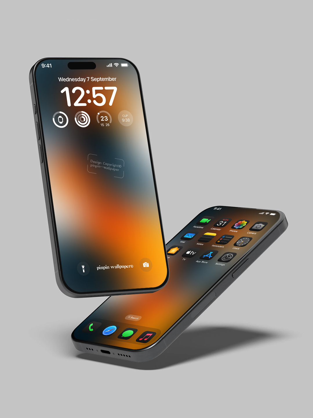 4K HD 壁紙の背景 - iPhone および Android 向け Black Universe Series20