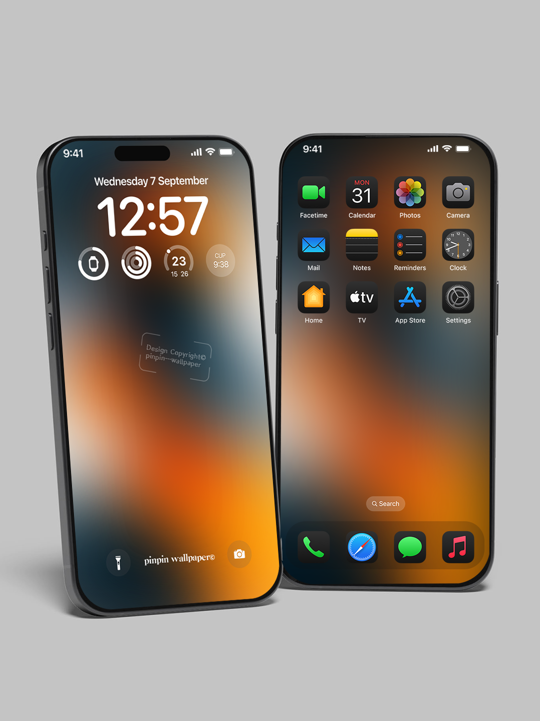 4K HD 壁紙の背景 - iPhone および Android 向け Black Universe Series20