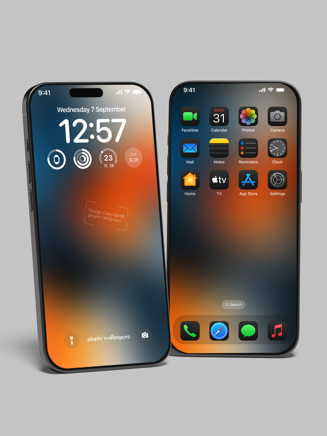 4K HD 壁紙の背景 - iPhone および Android 向け Black Universe Series20