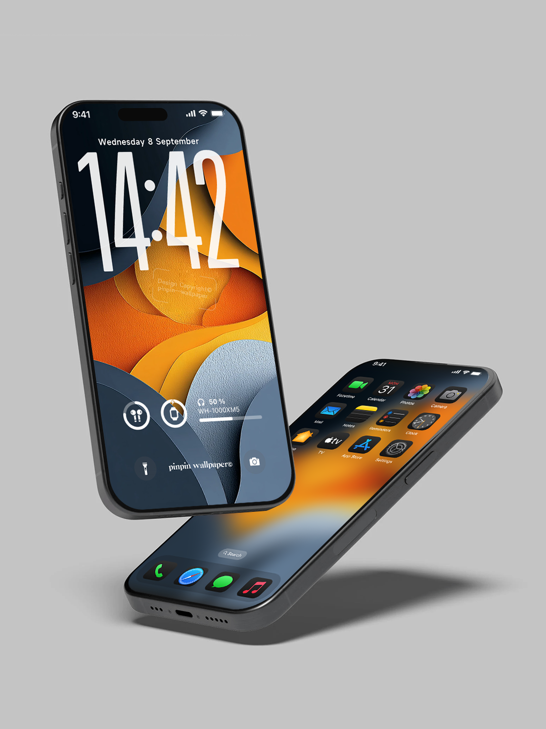 4K HD 壁紙の背景 - iPhone および Android 向け Black Universe Series20