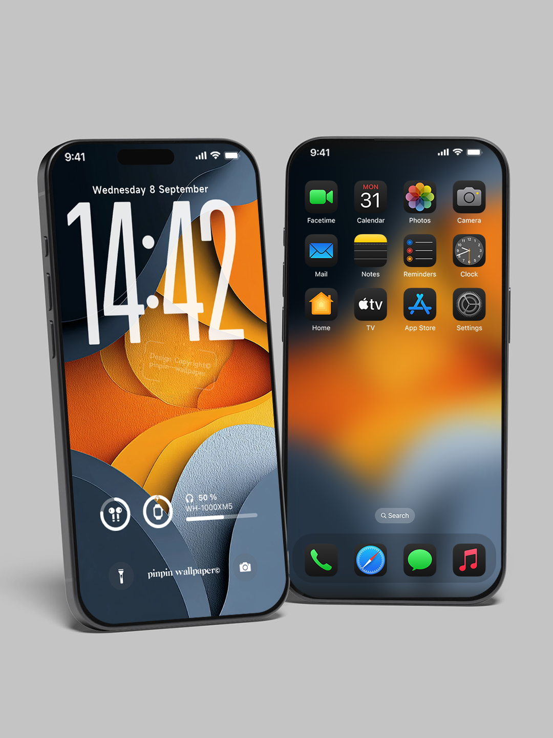 4K HD 壁紙の背景 - iPhone および Android 向け Black Universe Series20