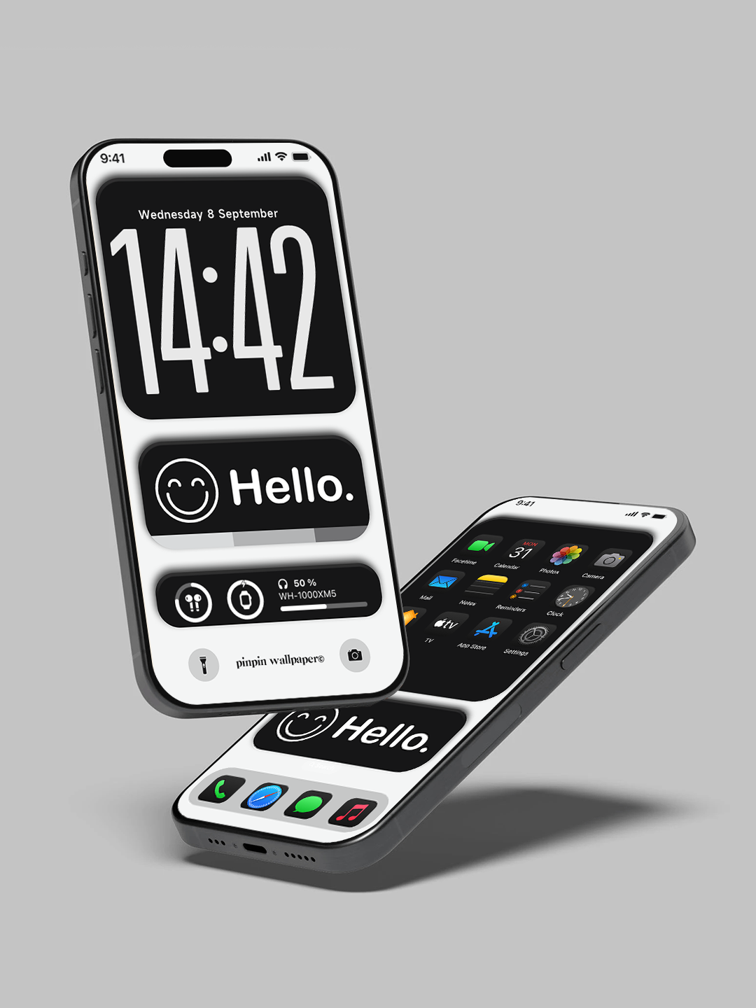 4K HD 壁紙の背景 - iPhone および Android 向け Black Universe Series20