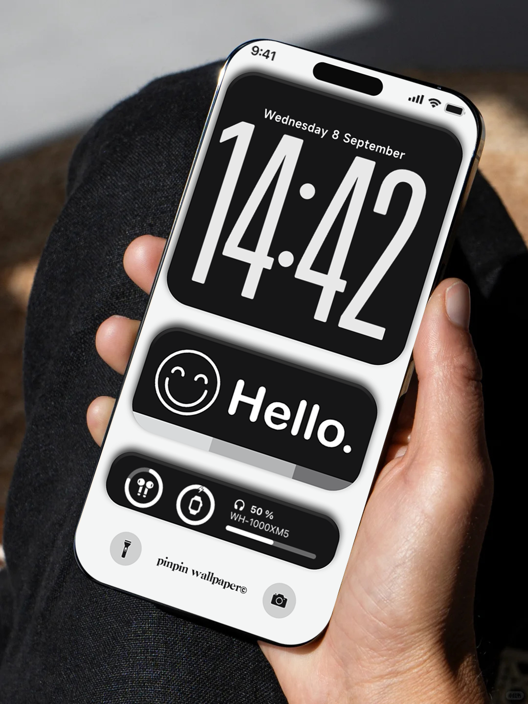 4K HD 壁紙の背景 - iPhone および Android 向け Black Universe Series20