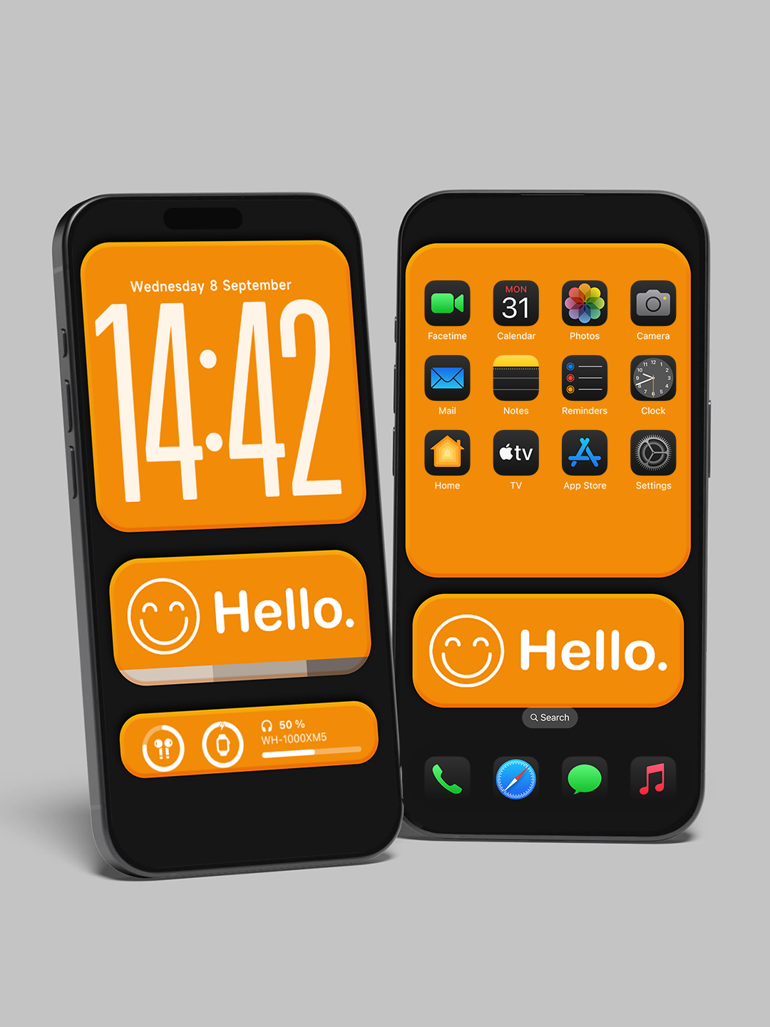 4K HD 壁紙の背景 - iPhone および Android 向け Black Universe Series20