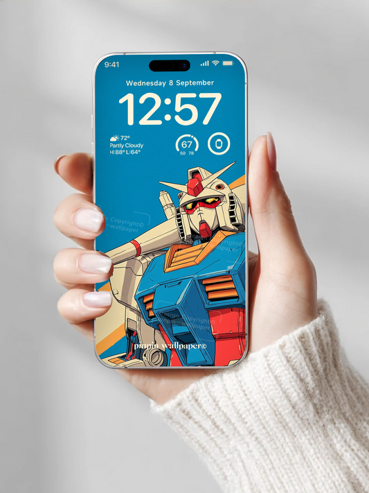 4K HD Phone Wallpaper Background -  NO.5993 Gundam RX-78 Classic Anime   wallpapers for iPhone and Android