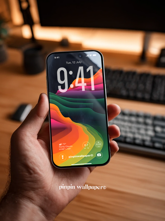 4K HD Phone Wallpaper Background -  NO.5938 Minimalist Gradient Style  wallpapers for iPhone and Android