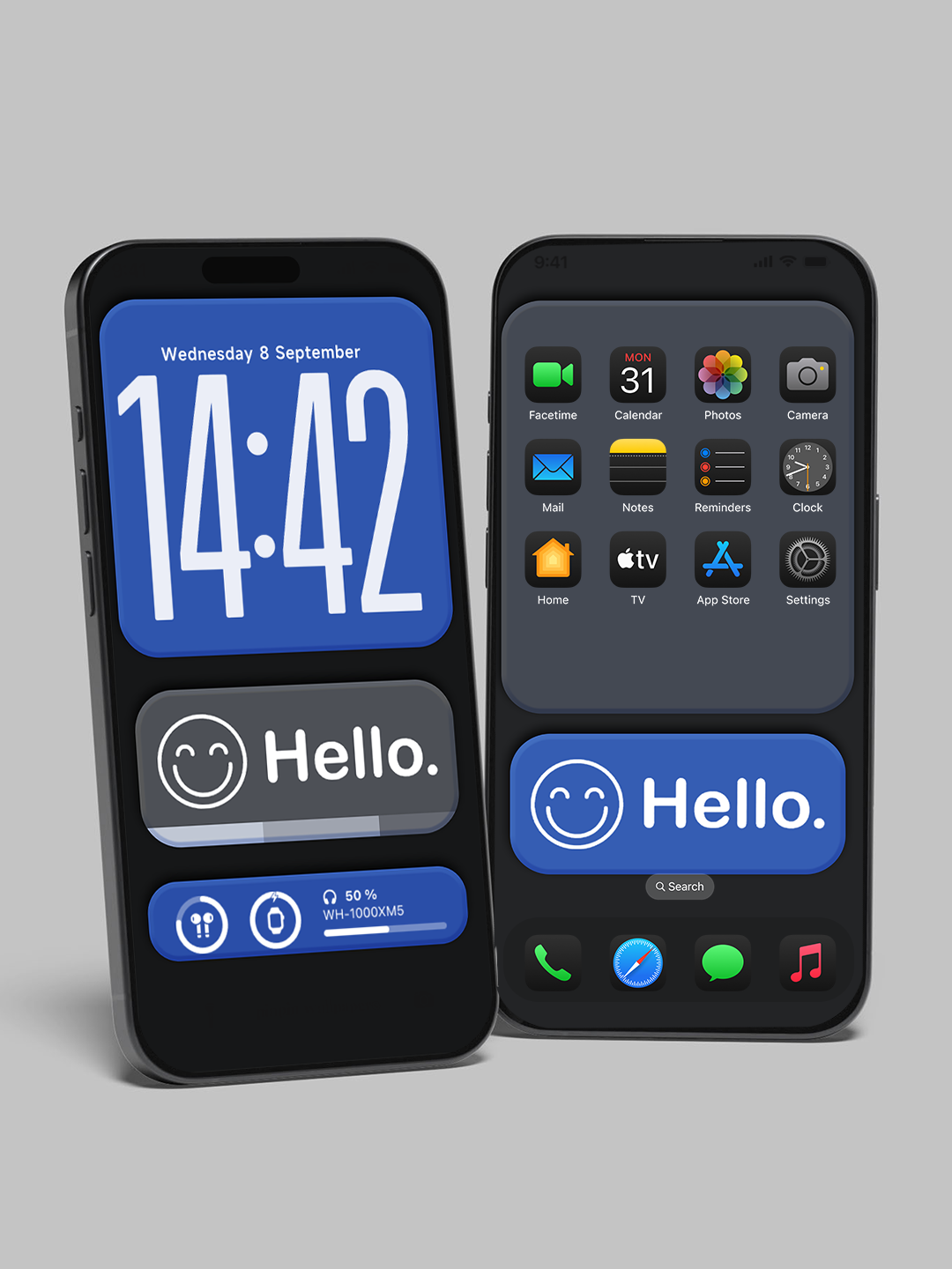 4K HD 壁紙の背景 - iPhone および Android 向け Black Universe Series20
