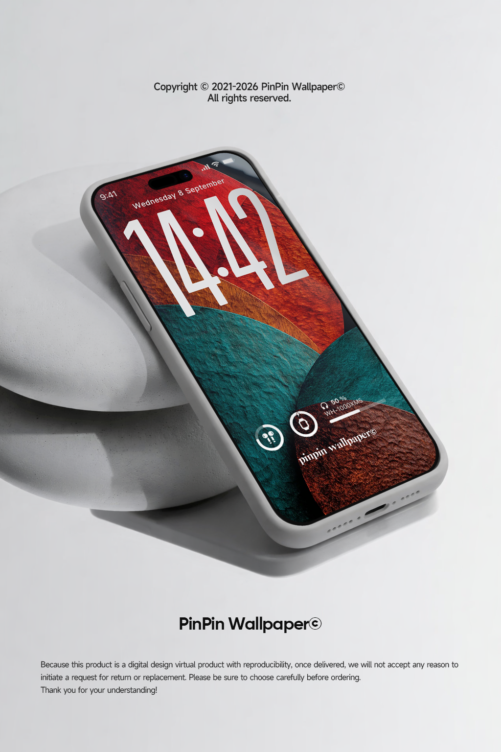 4K HD Phone Wallpaper Background - NO.6031 Minimalist Gradient Style wallpapers for iPhone and Android