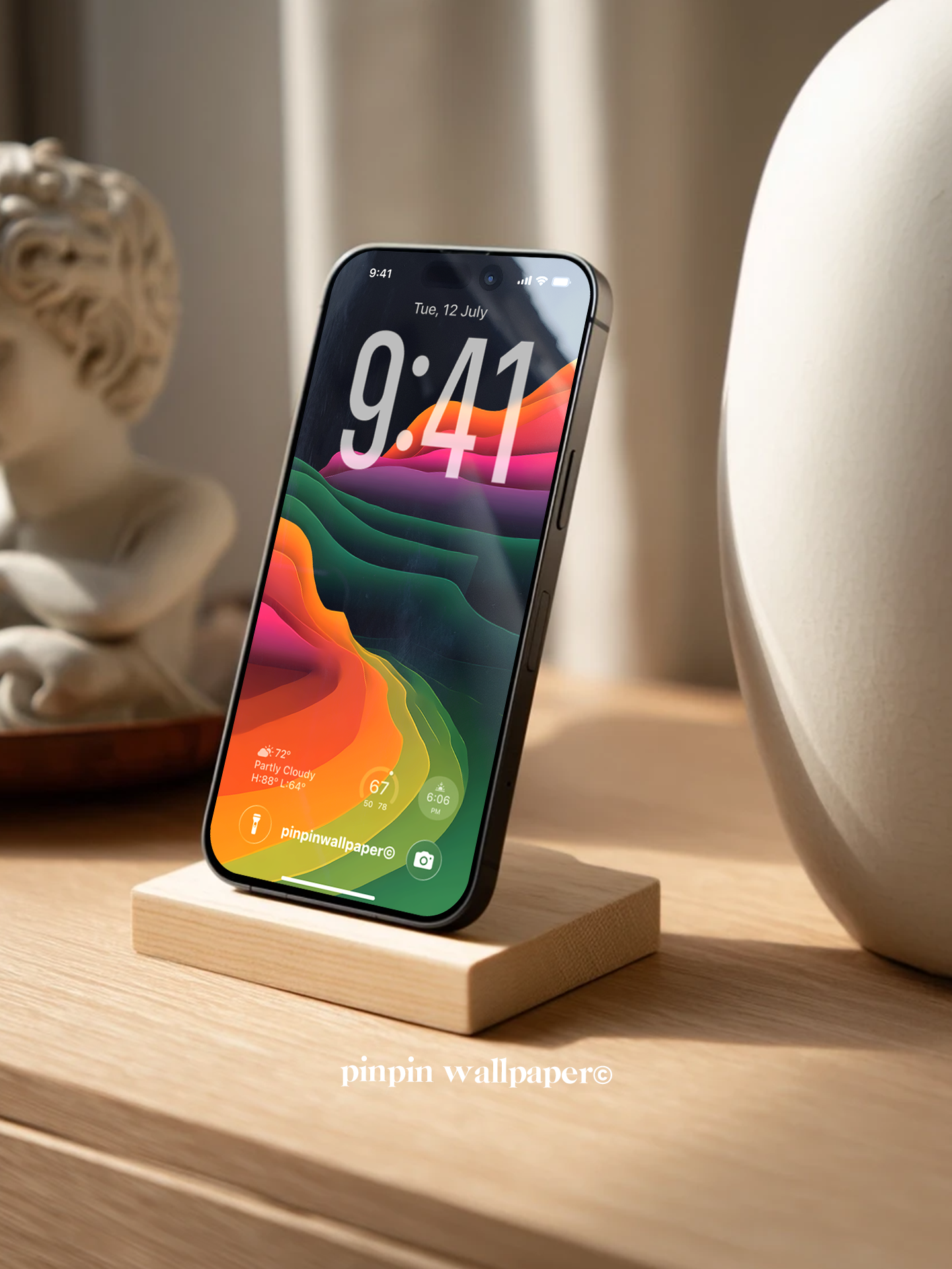 4K HD Phone Wallpaper Background -  NO.5938 Minimalist Gradient Style  wallpapers for iPhone and Android