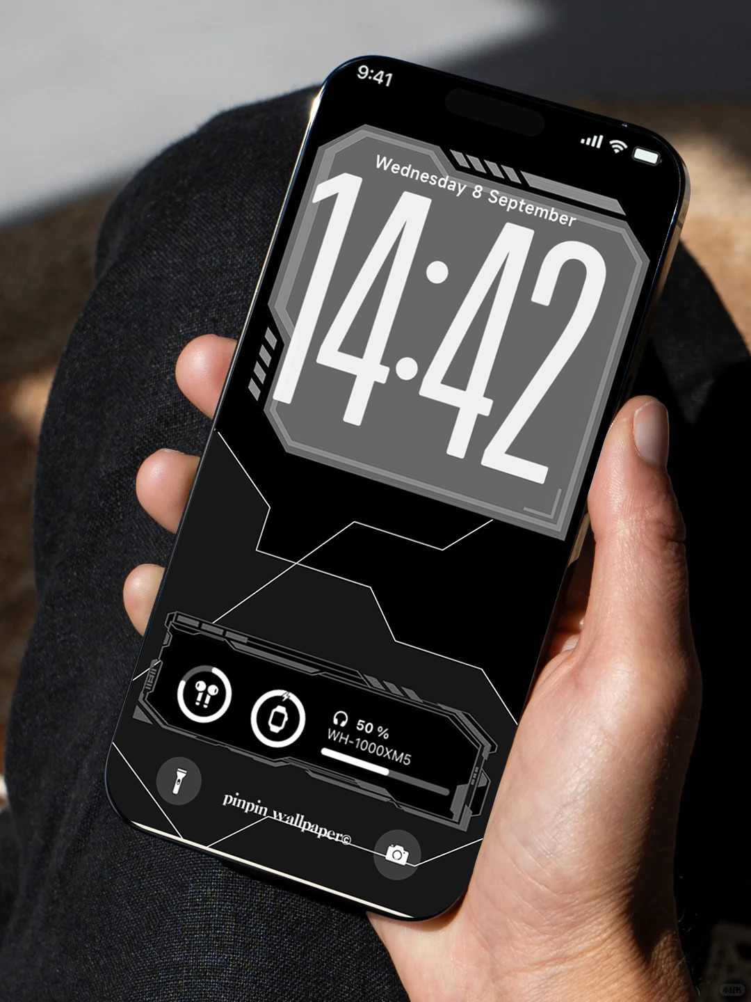 4K HD 壁紙の背景 - iPhone および Android 向け Black Universe Series20