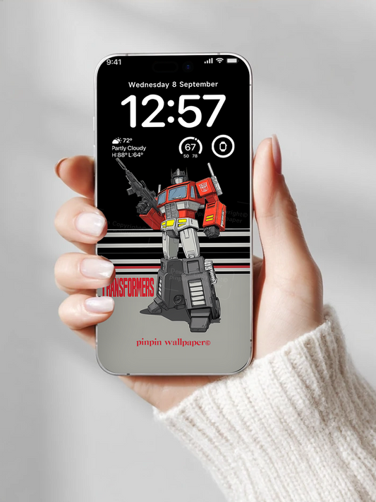 4K HD Phone Wallpaper Background NO.5997-Exquisite Illustration Style Transformers Wallpapers for iPhone and Android