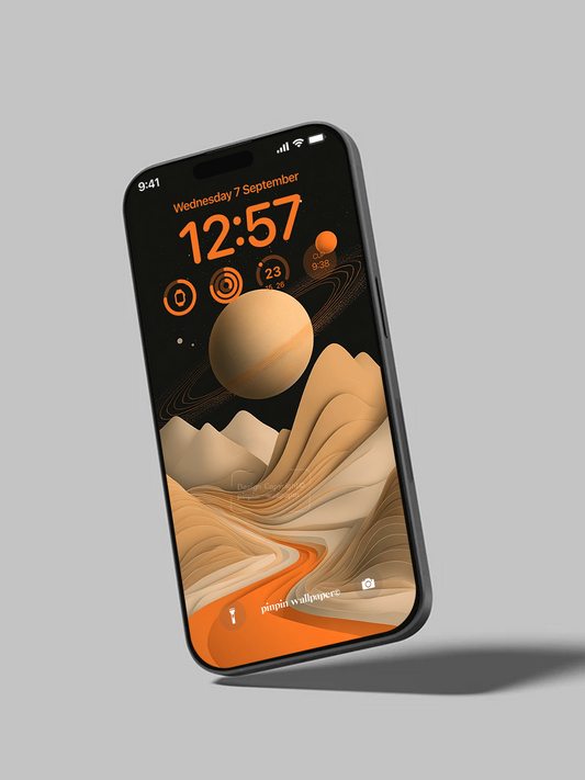 4K HD 壁紙の背景 - iPhone および Android 向け Black Universe Series20