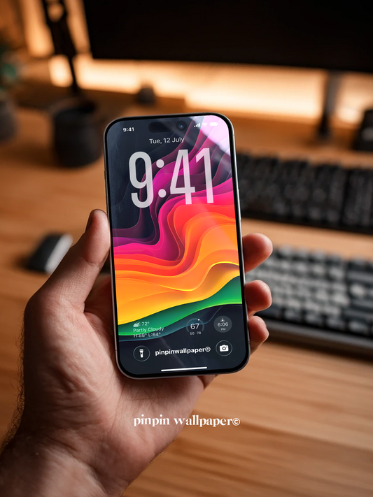 4K HD Phone Wallpaper Background -  NO.5940 Minimalist Gradient Style  wallpapers for iPhone and Android