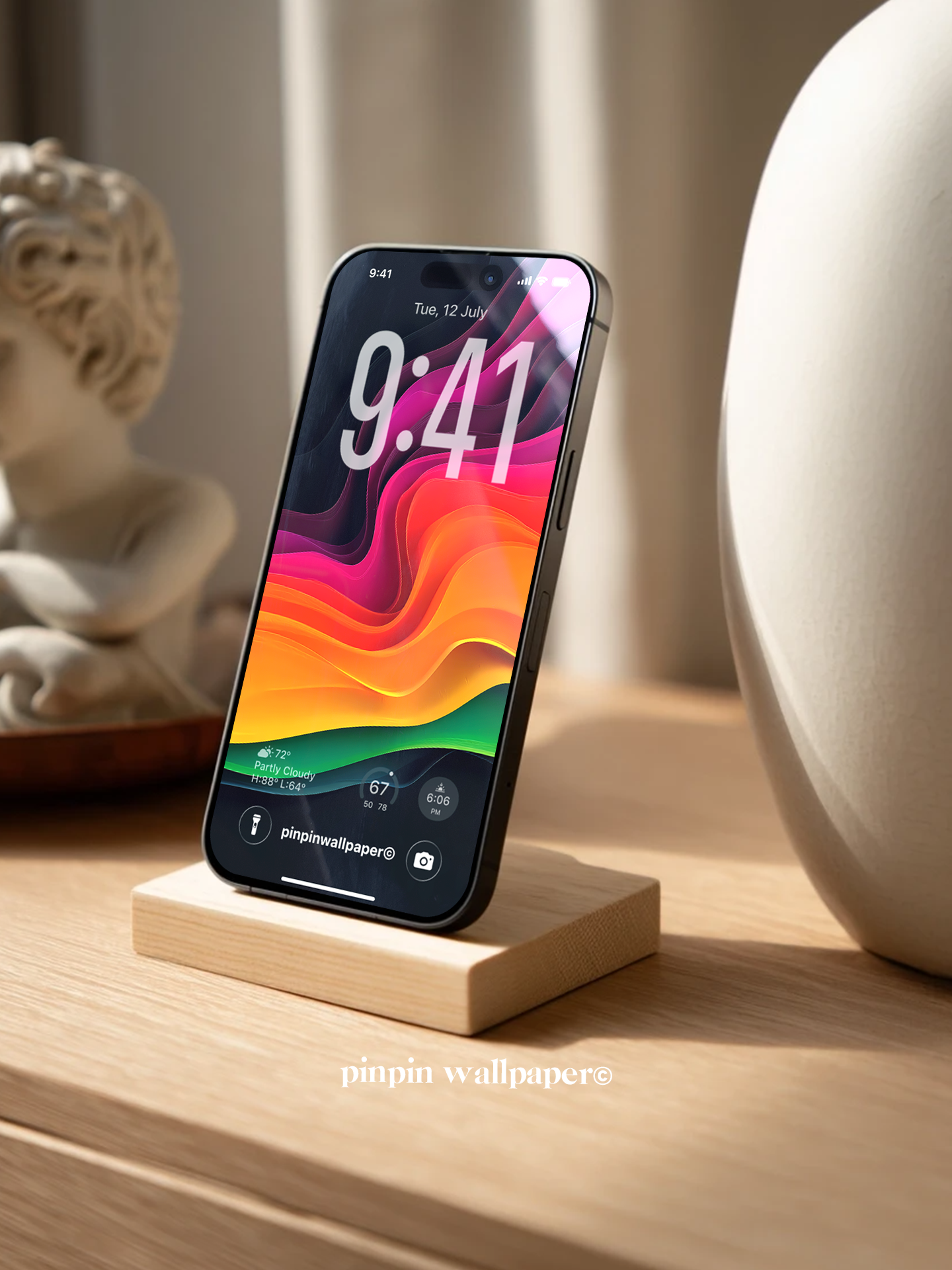 4K HD Phone Wallpaper Background -  NO.5940 Minimalist Gradient Style  wallpapers for iPhone and Android