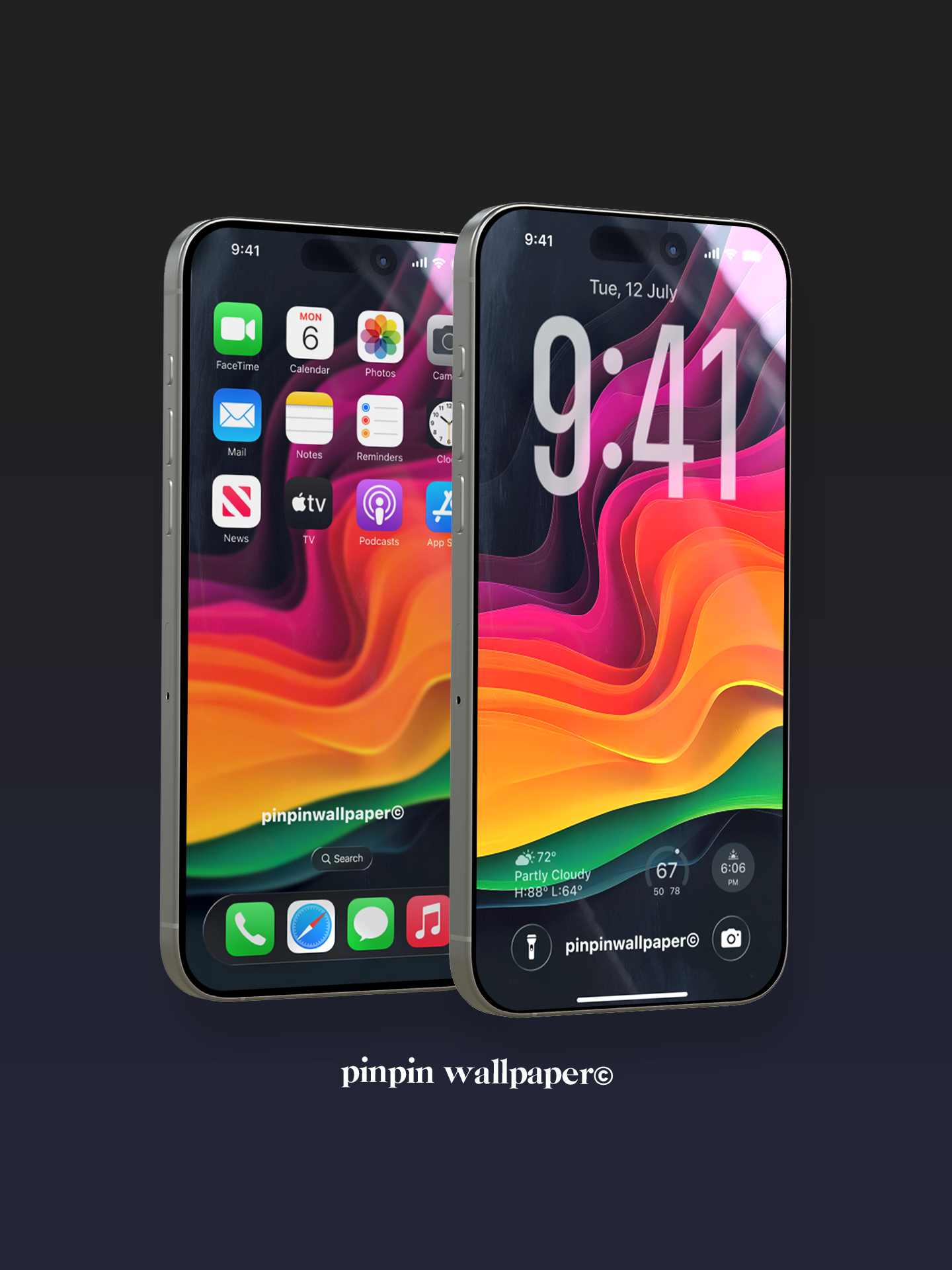 4K HD Phone Wallpaper Background -  NO.5940 Minimalist Gradient Style  wallpapers for iPhone and Android