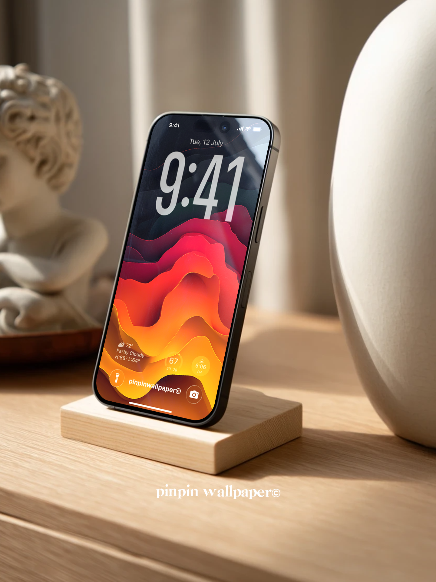 4K HD Phone Wallpaper Background -  NO.5941 Minimalist Gradient Style  wallpapers for iPhone and Android