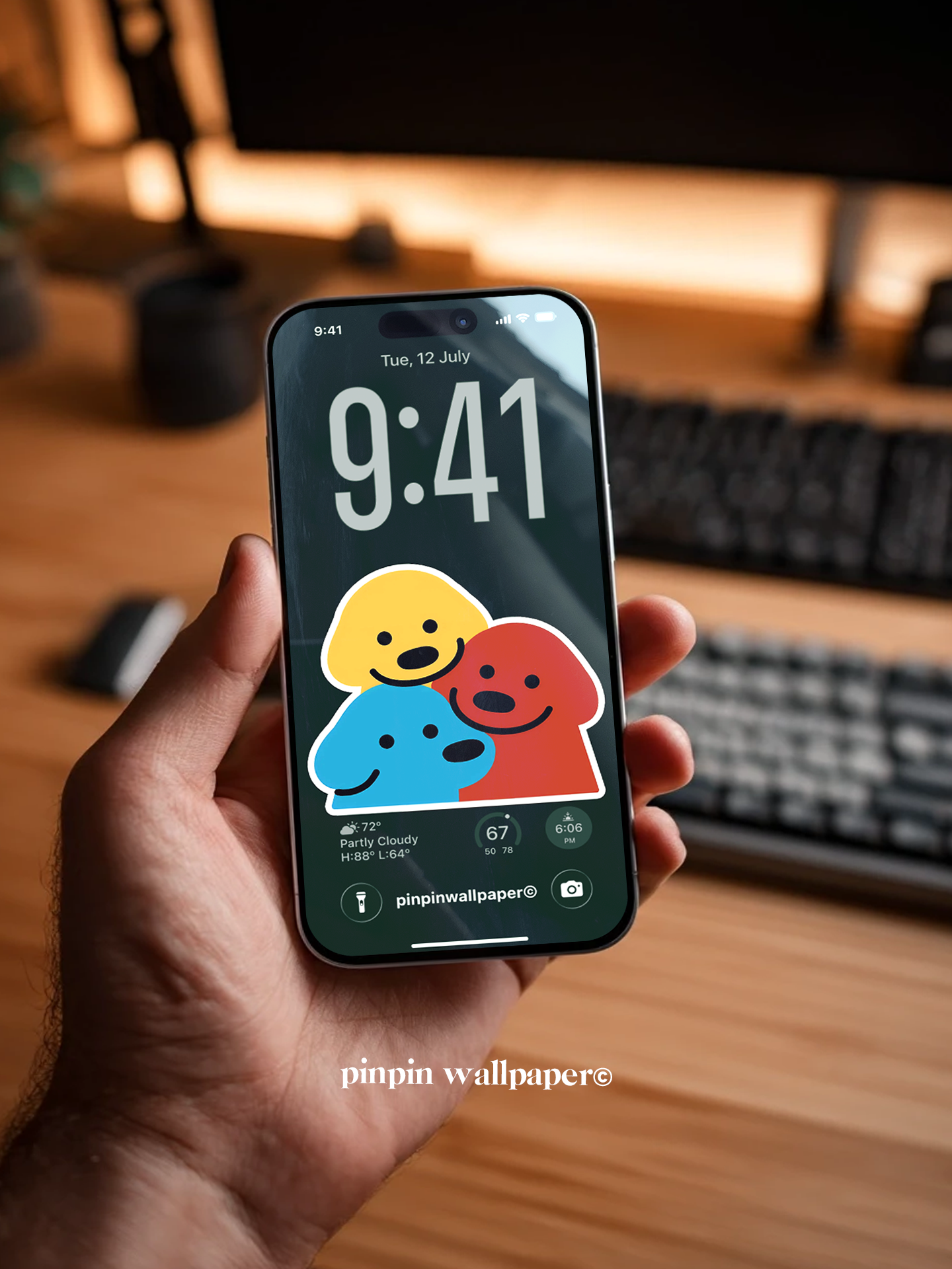 4K HD Phone Wallpaper Background -  NO.5942 Minimalist Gradient Style  wallpapers for iPhone and Android