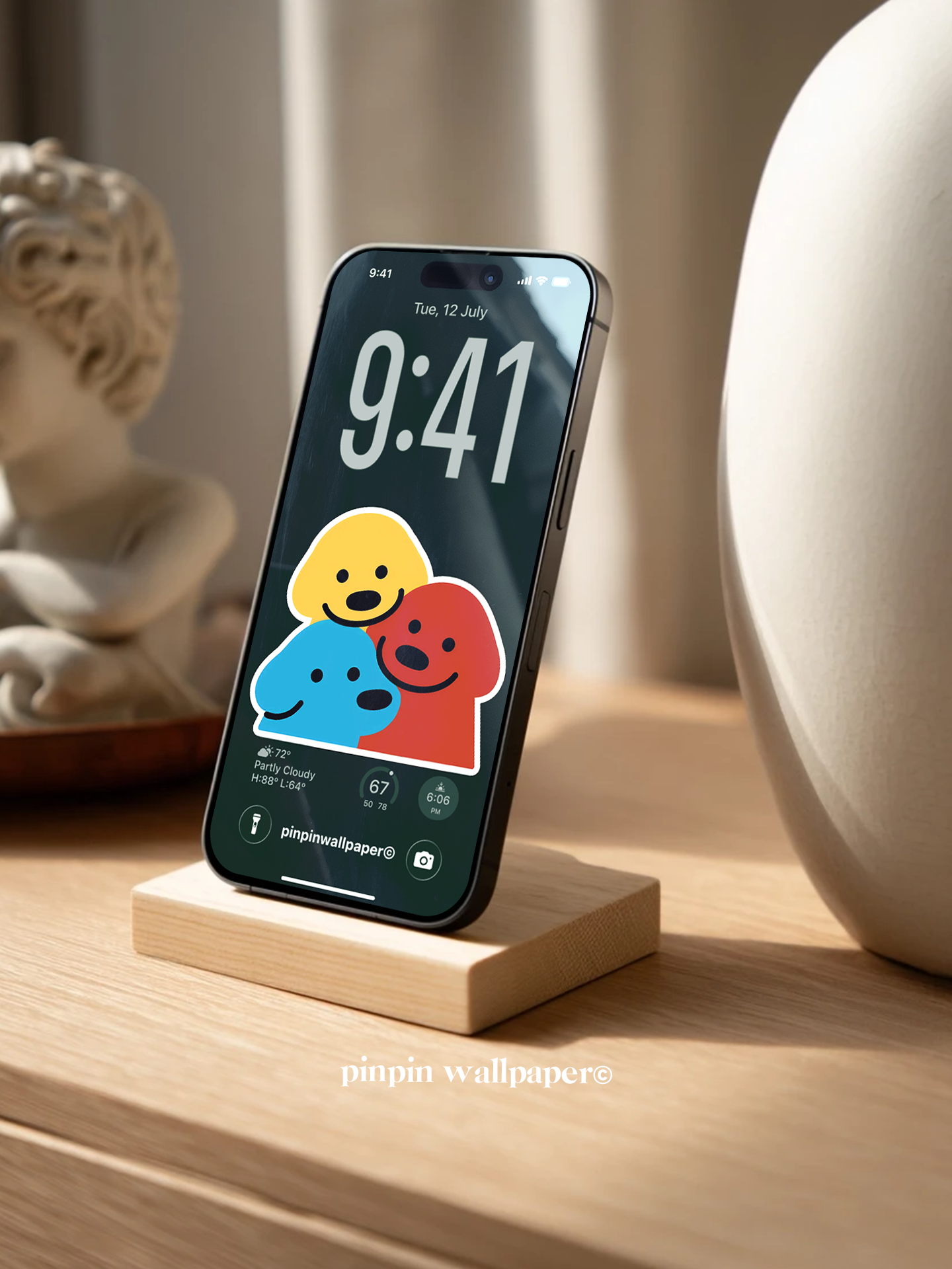 4K HD Phone Wallpaper Background -  NO.5942 Minimalist Gradient Style  wallpapers for iPhone and Android