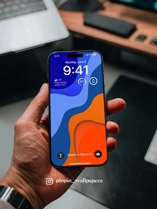 4K HD Phone Wallpaper Background -  NO.5815 Minimalist Gradient Style  wallpapers for iPhone and Android