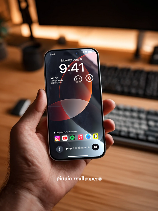 4K HD 壁紙の背景 - iPhone および Android 向け Black Universe Series20
