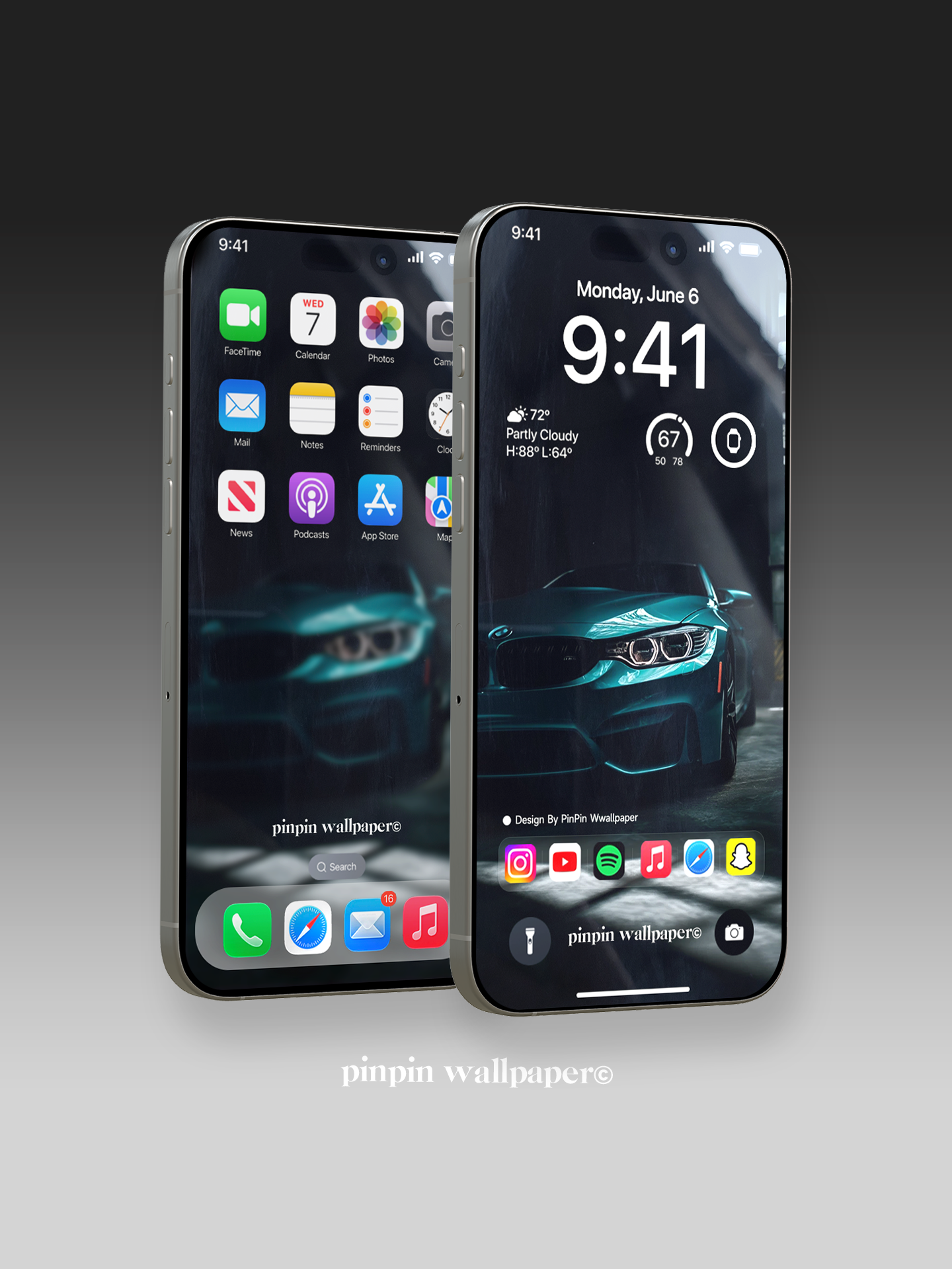 4K HD 壁紙の背景 - iPhone および Android 向け Black Universe Series20