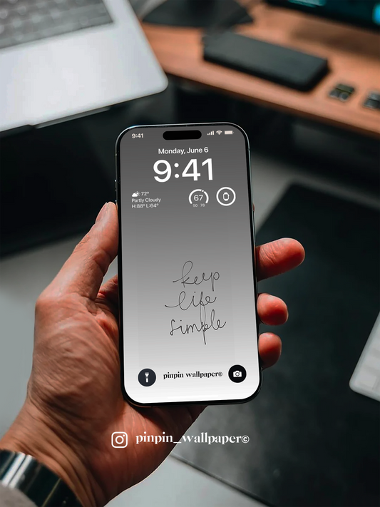 4K HD Phone Wallpaper Background -  NO.5810 Minimalist Gradient Style  wallpapers for iPhone and Android