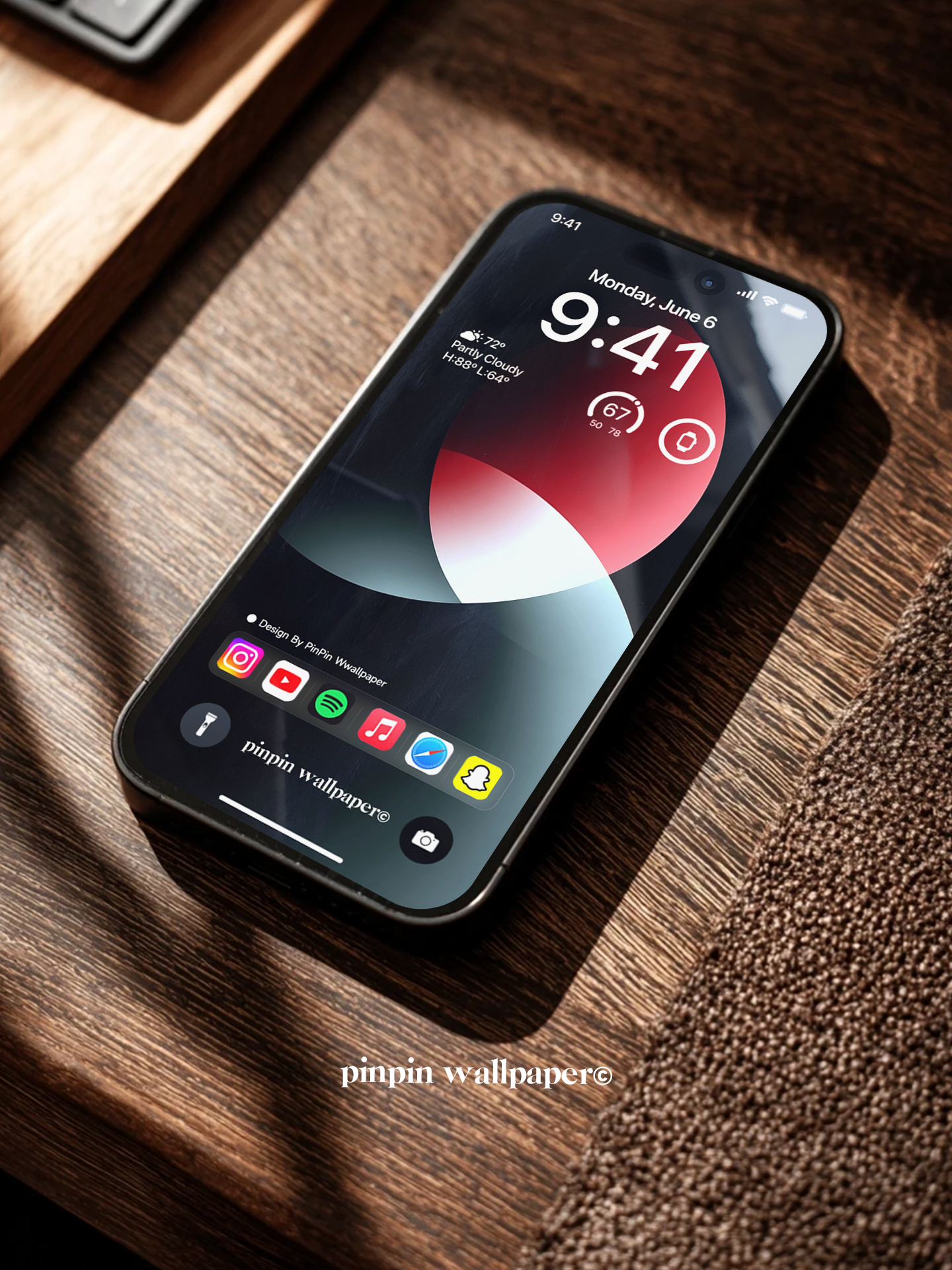 4K HD 壁紙の背景 - iPhone および Android 向け Black Universe Series20