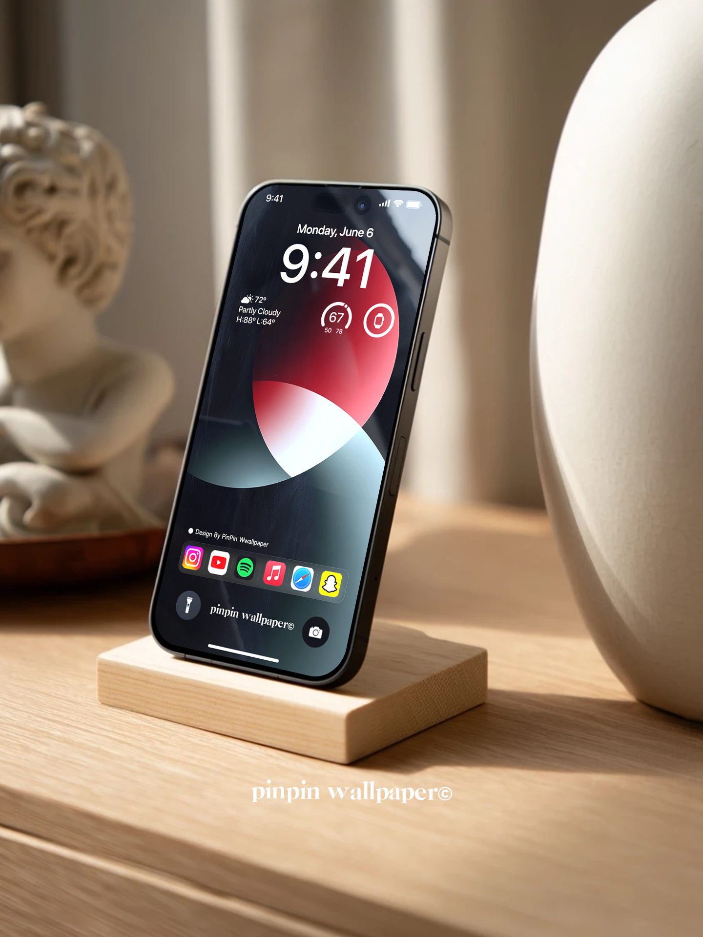 4K HD 壁紙の背景 - iPhone および Android 向け Black Universe Series20